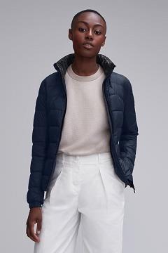 Chamarras Canada Goose Mujer Outlet - Abbott Chaqueta De Plumas Azul Oscuro Marino IC2918740